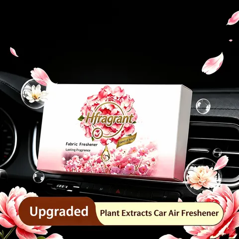 Car Air Freshener Solid Fragrance Balm Long Lasting Odor Eliminator For Automotive Interior Room Bathroom Home Decor