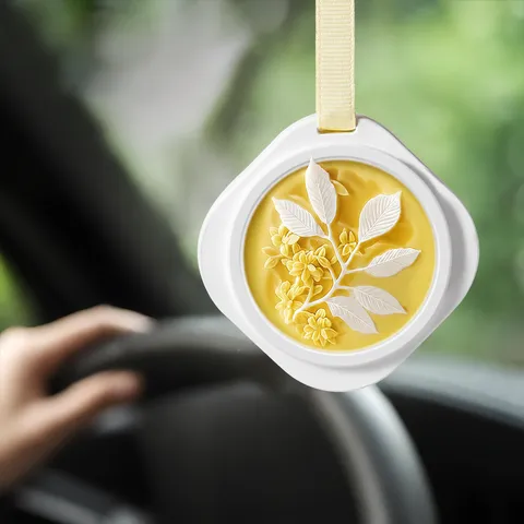 Aromatherapy Gypsum Pendant Long Lasting Fragrance Floral Relief Air Freshener For Wardrobe Room Car Home
