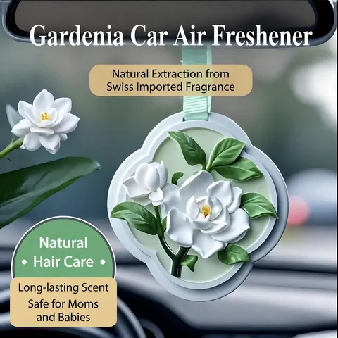 Aromatherapy Gypsum Pendant Long Lasting Fragrance Floral Relief Air Freshener For Wardrobe Room Car Home