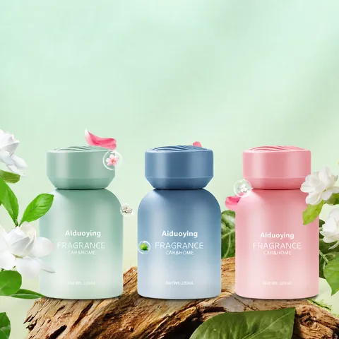 Car Air Freshener Long Lasting Car Perfume Deodorizing Aromatherapy Fragrance Bottle For Automobile Interior Decor