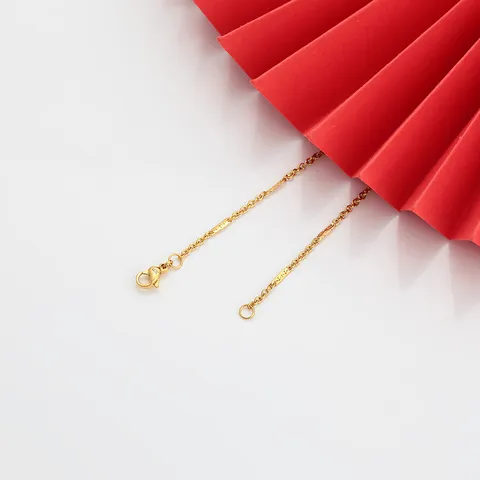 Minimalist Stainless Steel Chain Necklace For Women Gold Plated Dainty Layering Necklaces Everyday Fashion Jewelry