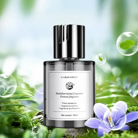 Car Air Freshener Long Lasting Gardenia Cologne Ocean Fragrance Glass Bottle Car Interior Deodorization Aromatherapy