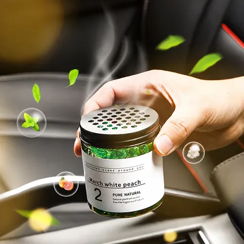 Car Aromatherapy Solid Balm Long Lasting Fragrance Air Freshener Canned Auto Interior Ornament Scented Perfume Diffuser