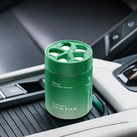 Men Car Solid Balm Air Freshener Long Lasting Perfume Cologne Bluebell Zen Tea Car Interior Deodorant Ornament