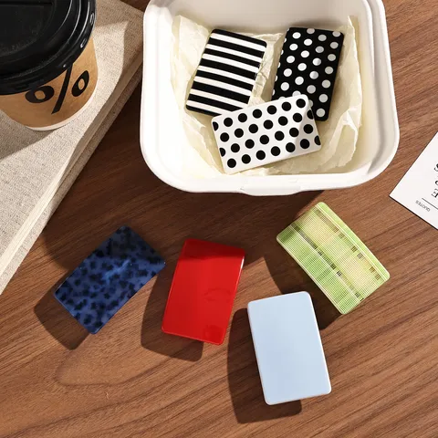 Pinza de Pelo de Acetato Linda para Mujer Pinza de Flequillo con Topos Geométricos Accesorios de Estilo de Cabello