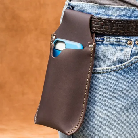Borsa per Telefono da Vita in Pelle PU Sport all'Aperto Custodia per Cellulare Fondina per Cintura Universale Portafoglio Portamonete