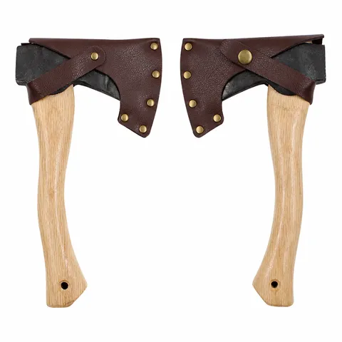 Cubierta de Hacha de Cuero para Camping al Aire Libre Funda Protectora Cubierta Resistente de Cabeza de Hacha de Piel de Vaca para Accesorios de Herramientas