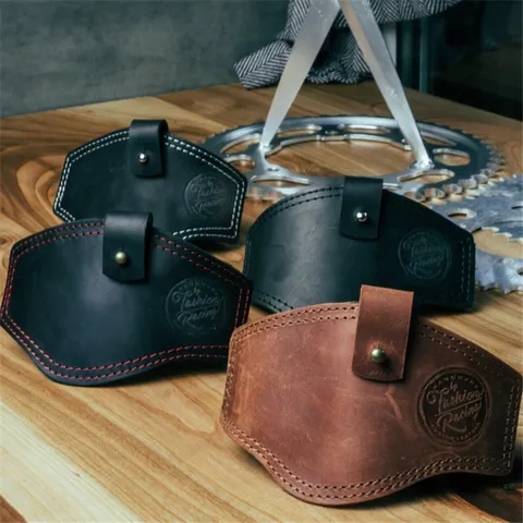 Protector de Zapatos de Motocicleta de Cuero Antideslizante Almohadilla de Protector de Palanca