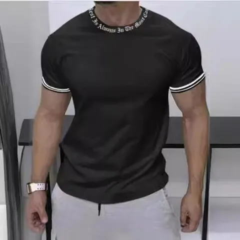 Men's Streetwear Graphic T-Shirt Polyester Digital Print Viking Eagle Short Sleeve Top Round Neck Casual Fashion Men Tee