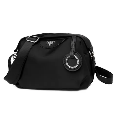 Women Oxford Cloth Crossbody Bag Casual Large Capacity Shoulder Bag Multi-Pocket Shell Bag Fashion Travel Purse