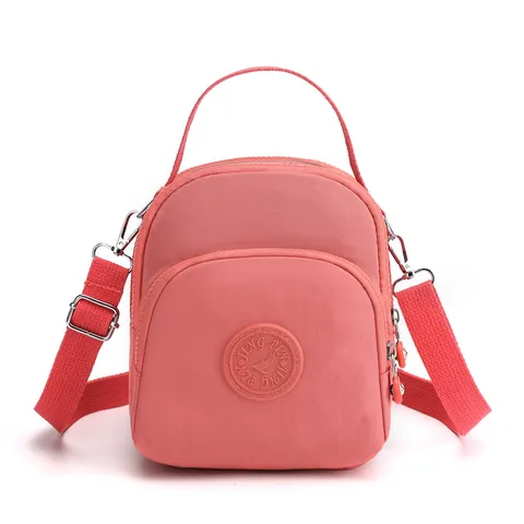 Women Casual Oxford Cloth Backpack Multifunctional Lightweight Waterproof Crossbody Shoulder Bag Daily Commute Daypack
