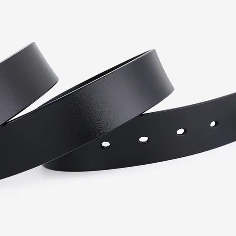 Vintage Rundleer Riem Voor Vrouwen Mannen Retro Gesneden Dornschnalle Casual Business Jeans Taille Riem