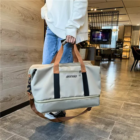 Große Kapazität Reisetasche Wasserdichtes Oxford-Gewebe Business Gepäcktasche Leichte Casual Outdoor Sport Fitness Duffle Bag