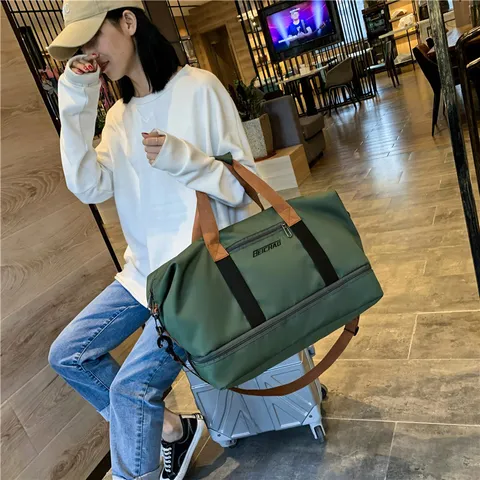 Große Kapazität Reisetasche Wasserdichtes Oxford-Gewebe Business Gepäcktasche Leichte Casual Outdoor Sport Fitness Duffle Bag
