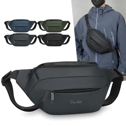 Herren Wasserdichte Brusttasche Lässige Leichte Sling Umhängetasche Mode Reise Outdoor Sport Gürteltasche