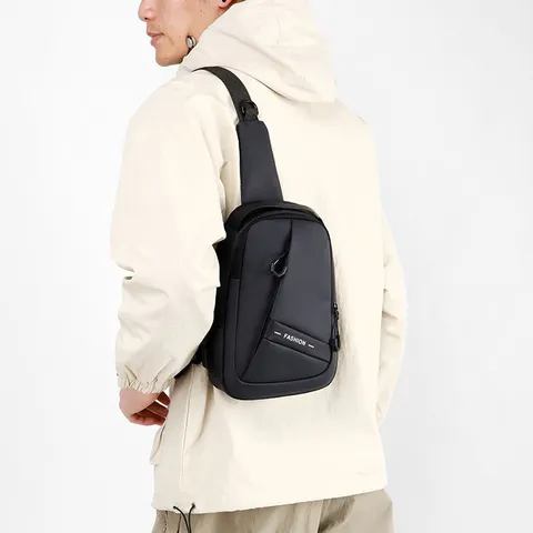 Herren Sling Tasche Wasserdichte Brusttasche Casual Umhängetasche Mehrzweck Reise Schultertasche Für Herren Urban Minimalistisch