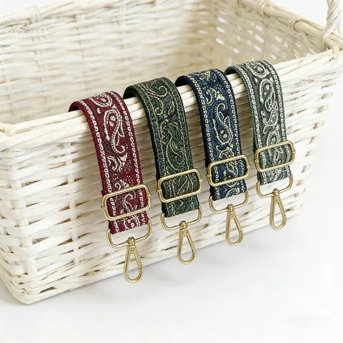 Correa de Hombro Ancha Ajustable para Bolso de Repuesto Correa Cruzada de Lona para Accesorios de Bolso de Mujer