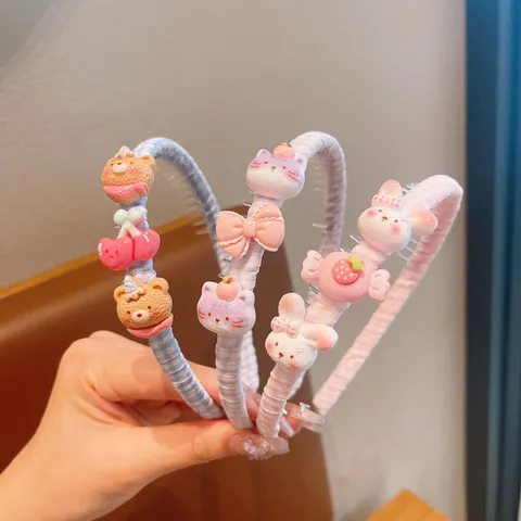 Bambini Carino Cartone Animato Animale Cerchietto per Capelli Stile Coreano Antiscivolo Cerchietto Accessori per Capelli