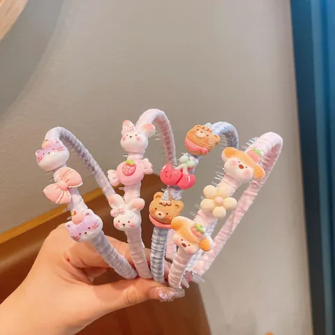Bambini Carino Cartone Animato Animale Cerchietto per Capelli Stile Coreano Antiscivolo Cerchietto Accessori per Capelli