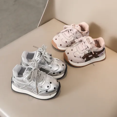 Chaussures de Sport Casual pour Enfants Chaussures de Marche pour Tout-petits en Cuir Synthétique Respirantes Antidérapantes Baskets pour Garçons Filles