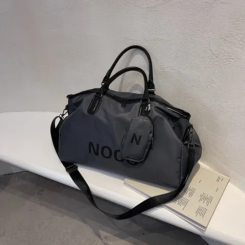 Große Kapazität Wasserdicht Oxford-Gewebe Reise-Duffel-Bag Business Handtasche Fitness Sport Gepäcktasche Mit Kosmetiktasche