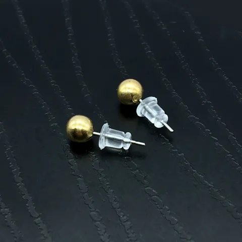 Poussettes de Boucle d'Oreille en Plastique Transparent Embouts Sûrs Accessoires de Fabrication de Bijoux DIY