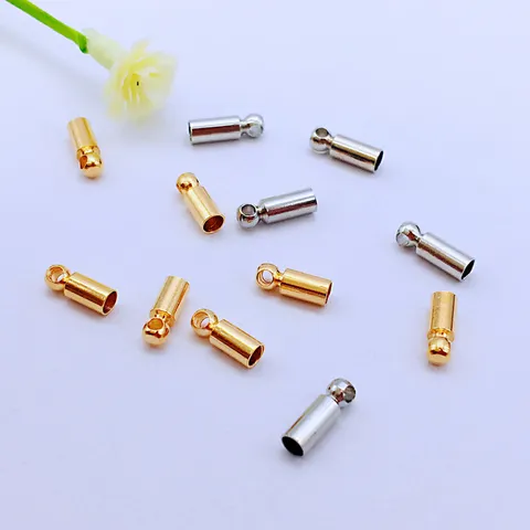 Apprêts Cloche Capuchon Gland Cuivre Calottes de Perles Embouts de Cordon Pour Fabrication de Bijoux DIY Accessoires