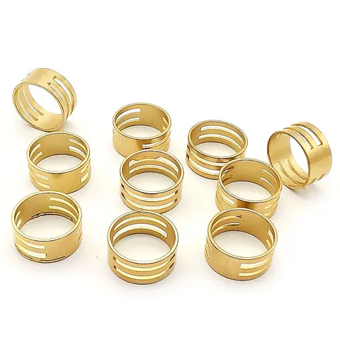 Bague Ouvre Anneau en Cuivre Fait Main Accessoires d'Outil d'Artisanat de Bijoux DIY Aide à l'Artisanat Portable