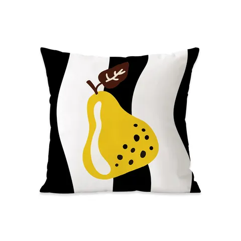 Retro Pop Throw Pillow Cover Square Decorative Cushion Case For Sofa Bed Living Room Home Decor Accent Pillow
