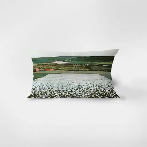 Norwegian Landscape Throw Pillow Cover Decorative Cushion Case Velvet Art Print Pillowcase For Sofa Car Home Living Room