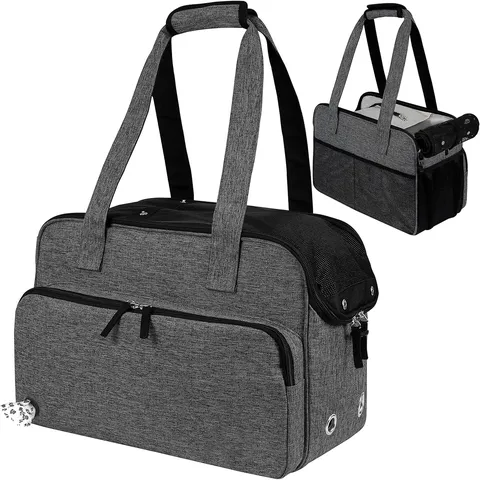 Tragbare Haustier-Tragetasche Atmungsaktives Oxford-Gewebe Handtasche Für Kleine Hunde Katzen Multi-Taschen Reise-Haustiertasche