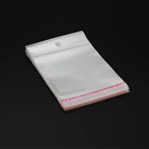 Transparent Self Adhesive Plastic Packaging Bags Resealable OPP Garment Gift Storage Bags Clear Poly Bags Wholesale