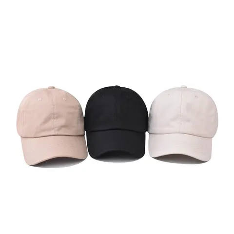 Unisex Cotton Baseball Cap Solid Color Breathable Adjustable Curved Brim Dad Hat Casual Outdoor Sports Sun Hat