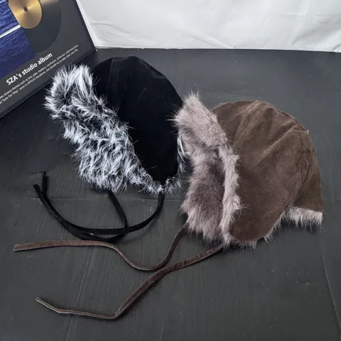 Retro Faux Suède Kunstbont Trappermuts Vrouwen Winter Ski Warm Verdikte Oorbescherming Aviator Cap Winddicht Outdoor Muts