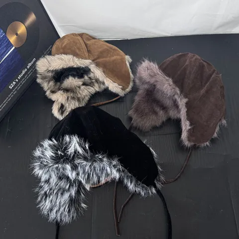 Retro Faux Suède Kunstbont Trappermuts Vrouwen Winter Ski Warm Verdikte Oorbescherming Aviator Cap Winddicht Outdoor Muts