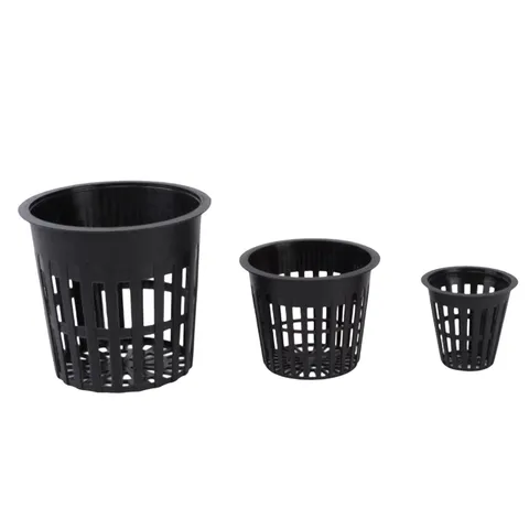 Plastic Hydroponic Net Baskets Slotted Mesh Cups Plant Cultivation Pots for Soilless Culture Garden Seedling Propagation Supplies