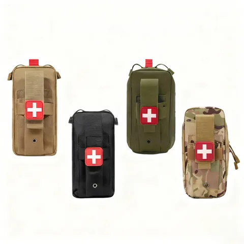 Draagbare Tactische EHBO-set Nylon MOLLE Medische Noodtas Overlevingszak Voor Buiten Wandelen Kamperen