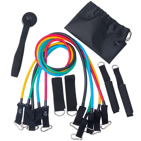 Multifunctionele Weerstandsband Set TPE Latex Trekkoord Fitness Training Apparatuur voor Thuis