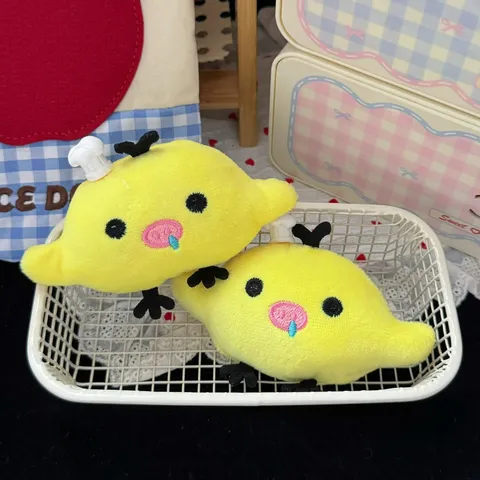 Cute Cartoon Little Yellow Duck Hair Clip Plush Sweet Duckbill Hairpin Women Hair Accessories