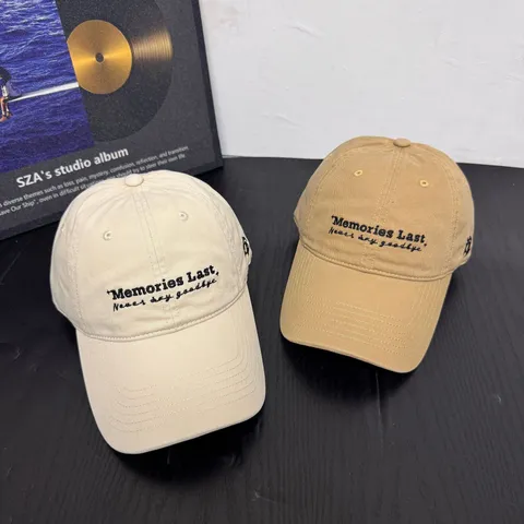 Gorra de Béisbol de Algodón Casual para Mujer Sombrero de Papá Bordado con Letras Ajustable Moda Deporte al Aire Libre