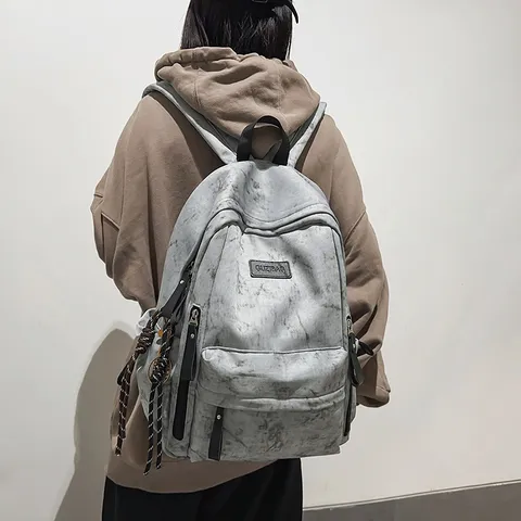 Japanese Casual Nylon Backpack Large Capacity School Bookbag For Teen Girls Boys College Students Travel Daypack