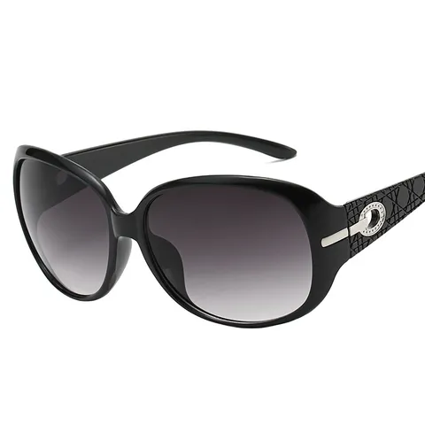 Γυναικεία Γυαλιά Ηλίου Προστασία UV400 Oversized Gradient Lens Στρας Μεταλλικά Διακοσμημένα Minimalist Fashion Eyewear