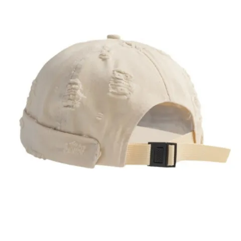 Berretto Docker in Cotone Unisex Retro Risvolto Arrotolato Senza Tesa Cappellino Casual Cappello da Marinaio per Uomo e Donna