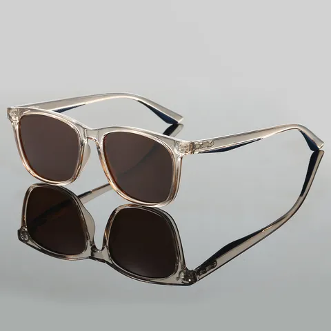 TR90 Vierkante Gepolariseerde Zonnebril Voor Heren Dames Vintage Retro UV400 Groot Montuur Autorijden Zonnebril Mode Brillen