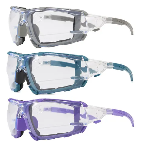 Professionele Industriële Veiligheidsbril Anti Impact Onbreekbaar Beschermende Bril Heldere Lens PC Frame Sport Werkbril