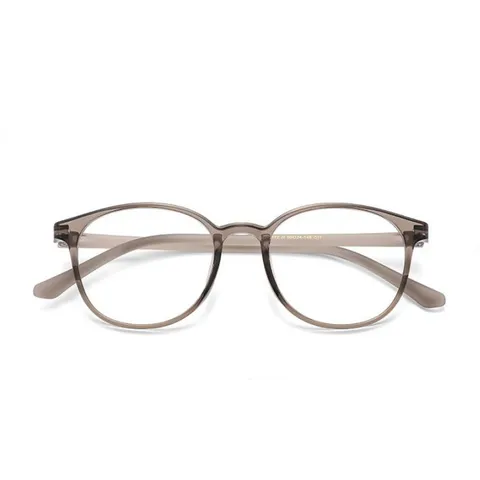 Unisex Retro Montura Grande TR90 Montura per Occhiali da Vista Anti Luce Chiara Lente Occhiali Moda Quotidiano
