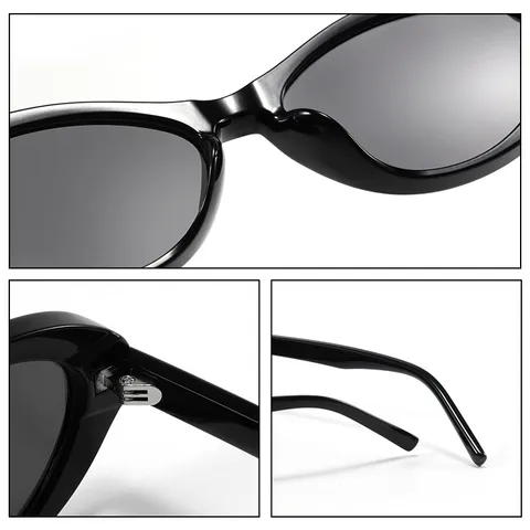 Occhiali da Sole Polarizzati Cat Eye Retrò Montatura TR90 Lenti TAC Protezione UV400 Occhiali Moda Donna Uomo