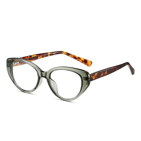Retro Occhio di Gatto TR90 Acetato Montatura per Occhiali Donna Uomo Anti Luce Blu Ottico Occhiali da Miopia Moda