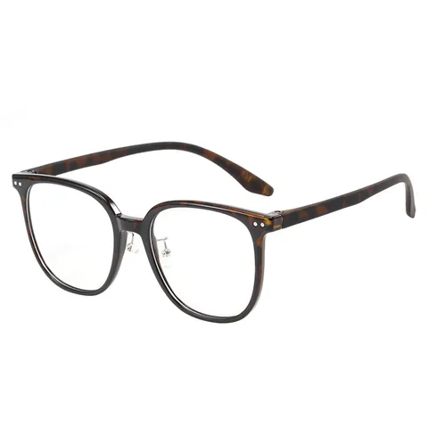 Montatura per Occhiali Anti Luce Blu TR90 per Uomo e Donna Occhiali Ottici Quadrati Lenti Chiare Retro Montatura Grande
