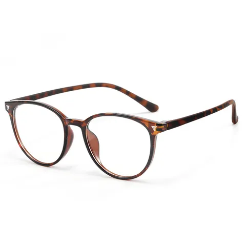 Montatura per Occhiali da Miopia Anti-Luce Blu TR90 Ultraleggera Cat Eye Ottica Con Piuma per Uomo Donna